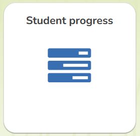 Student progress button